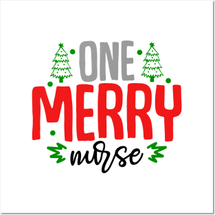 One merry nurse Posters and Art